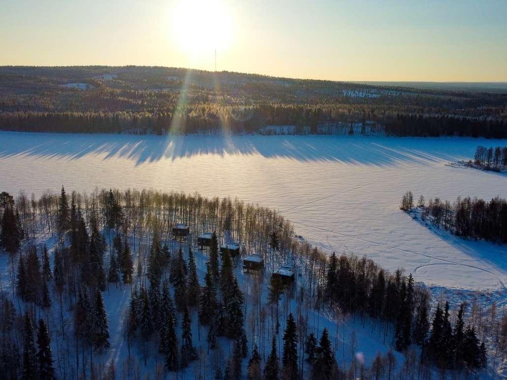 Silver Birch Resort in Lapland