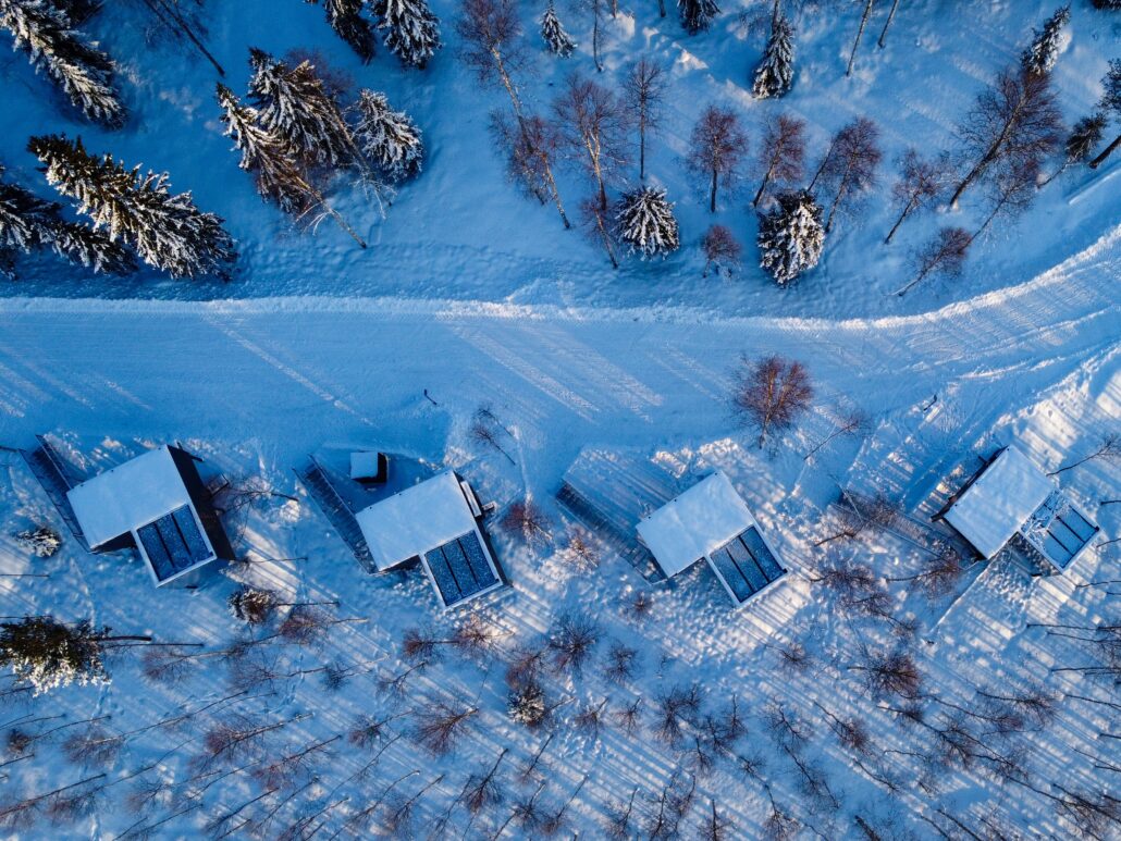 Come to Lapland in January and February: Arctic Silence and Winter Light at Silver Birch Resort