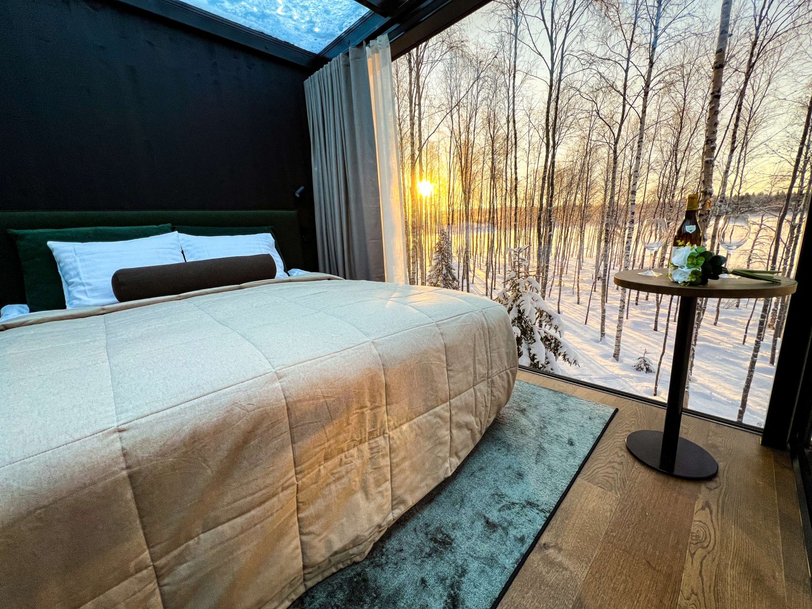 Bedroom in the cabin